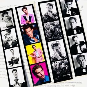 Set of Four AUSTIN BUTLER Photo Strip Bookmarks!